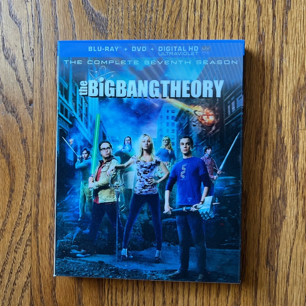 📀BIG BANG THEORY - The Complete Seventh Season, Blu-Ray + DVD + Digital HD.